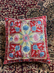 16 in x 16 in Silk Chainstitch Cushion Covers