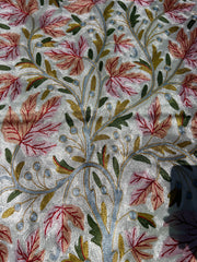 3x2 ft Silk Chainstitch Wall Hanging