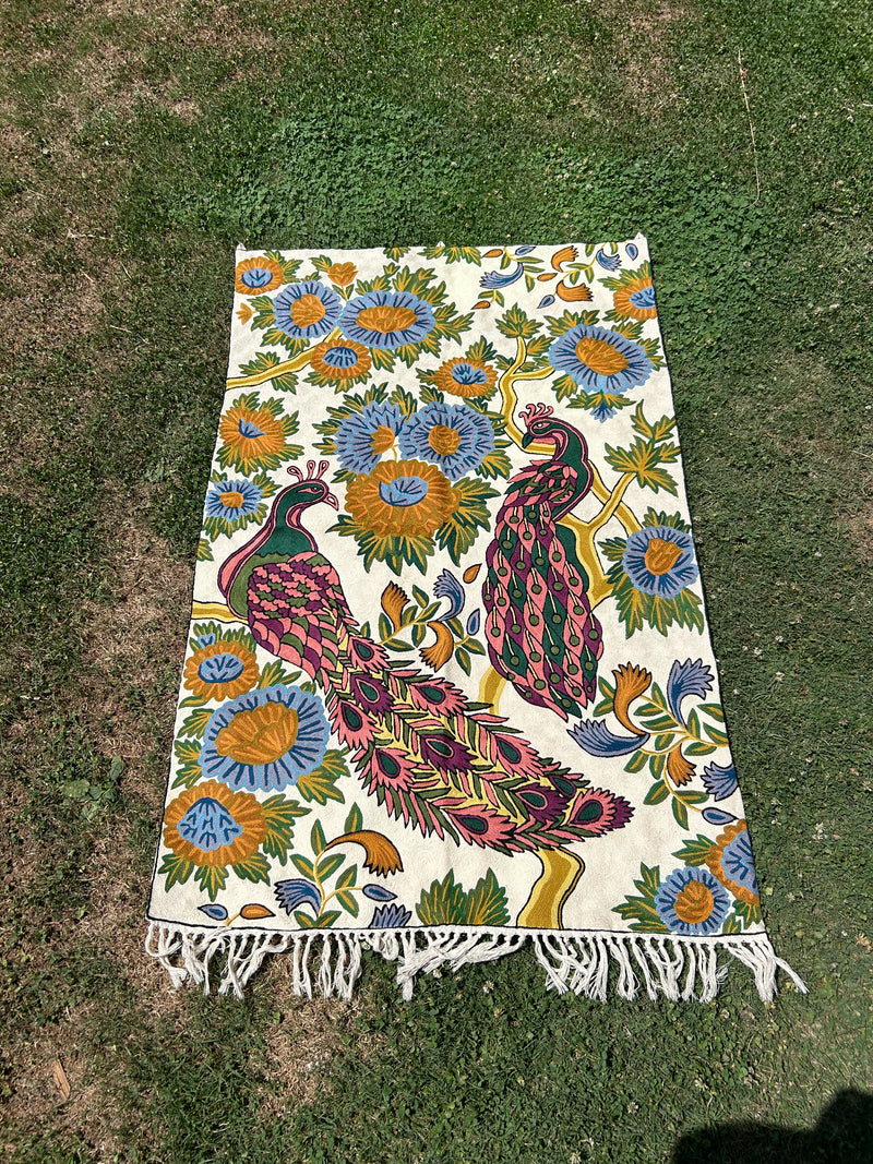 4x1 ft Woollen Chainstitch Wall Hanging