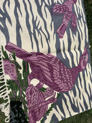 3x2 ft Woodllen Chainstitch Wall Hanging