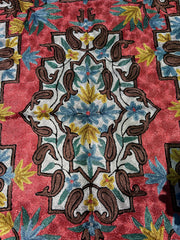 3x2 ft Silk Chainstitch Wall Hanging