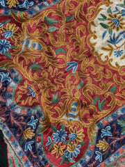 5x3 ft Silk Chainstitch Wall Hanging