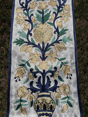 4x1 ft Silk Chainstitch Wall Hanging