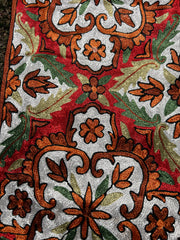 5x1 ft Silk Chainstitch Wall Hanging