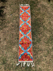 5x1 ft Silk Chainstitch Wall Hanging