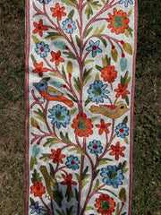 6x1 ft Silk Chainstitch Wall Hanging
