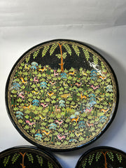 Wall Plates Set of 3 (Yellow)